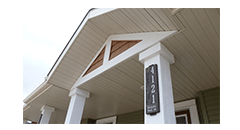 Installed House Numbers