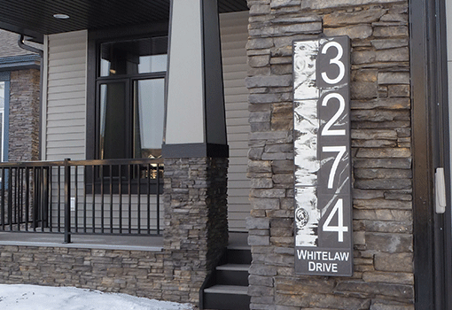 House Numbers Birch 3274